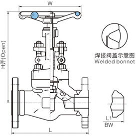 美標(biāo)鍛鋼截止閥