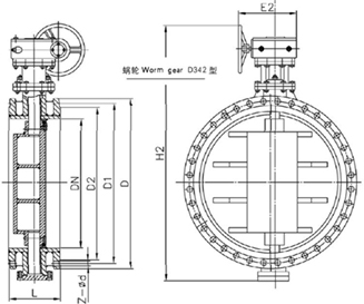 氣動(dòng)通風(fēng)蝶閥