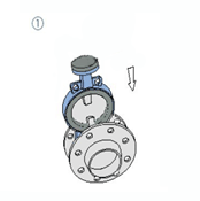 進口對夾蝶閥安裝圖1